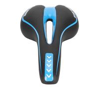 Alomejor Bike Seat Ergonomic Bicycle Saddle Replacement with Metal Base and Sponge Padding 315 G Comfortable Support Stability for Road Mountain Folding Bikes Men