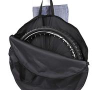 Alomejor Bike Wheel Bag Soft Bike Bicycle Wheelset Bag MTB Mountain Road Wheel Carrying Bag For Cycling Road Mountain Bike(for 27.5in Wheel)