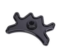 Alomejor Billiard Bridge Head Pool Bridge Cues Rest Plastic Head for Pool Table with Multi-angle Positions Protective Sturdy Design Easy Installation (Black)