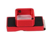 Alomejor Billiard Chalk Holder, Multifunctional, Exquisite Workmanship, Compact Chalk Clip, Chalk Holder for Snooker (Red)