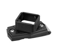 Alomejor Billiard Chalk Holder Snooker Chalk Clamp/Holder Pool Cue Box Aluminum Alloy Magnetic Design Portable and Lightweight with Strong Magnetic Adsorption for Professional and Casual (Black)