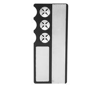 Alomejor Billiard Cue Tip Shaper for Snooker, Aluminum Alloy Burnisher Tool