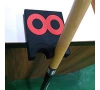 Alomejor Billiards Stick Holder PVC Portable Universal 2 Hole Pool Cue Billiards Snooker Stick Holder for Billiards Cue