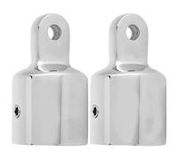 Alomejor Bimini Top Fitting,Durable Stainless Steel Marine Hardware,Stainless Steel Fitting 22mm 25mm for Boat Owners Sailors Yacht Maintenance Bimini Installations