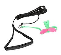 Alomejor Bird Harness Leash, Adjustable for Flying Training (S) | Durable elastic nylon, Comfortable for feathered friends, Lightweight metal chain, Easy wear design for outdoor use