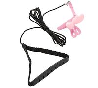 Alomejor Bird Harness Leash, Adjustable for Flying Training (S) | Durable elastic nylon, Comfortable for feathered friends, Lightweight metal chain, Easy wear design for outdoor use