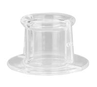 Alomejor Bird Neck Cover, Acrylic Anti Bite Collar for Parrots, Wound Healing Protection Adjustable for Post Surgery and Feather Plucking Prevention, Sizes S M L (M outer diameter 7.2 inner diameter