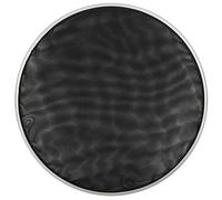 Alomejor Black 10 Inch Nylon Net Drum Head Silent Skin Double Bearing for Drum Accessories for Silent Practice Sessions