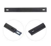 Alomejor Black Leather Guitar Amplifier PU Strap for Speaker Musical Instrument