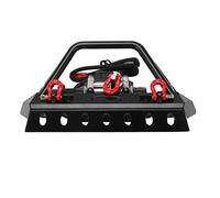 Alomejor Black Metal Bumper With Lier For Mud Repair RC Climbing Car - Long Service State Iron