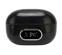 Alomejor Bluetooth Translator Earphone Compact Stereo Translation Earbuds with Multi-language Support for Travel and Communication (Black)