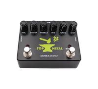 Alomejor BOOST TOP Metal Guitar Pedal, Heavy Metal Effects Stompbox with 3 Band EQ Mid Focus for Punchy Bass Crisp Highs Wide Distortion Range, for Electric Guitar Performance