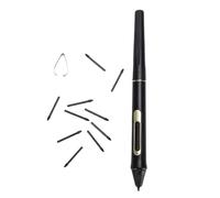 Alomejor BOSTO W10 Digital Pen 8192 Levels Pressure Stylus with 10 Replacement Tips for Graphic Drawing Tablet and Art Creation (W10)