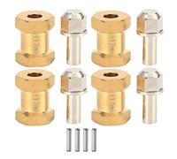 Alomejor Brass RC Car Combiner, Professional Manufacturing with Stable Characteristics, 12mm 15mm 17mm Optional Sizes for SCX10 90046 90047 1 10 RC Crawler Car (17mm)