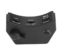 Alomejor Bridge Piezo Transducer Pickup Preamp Box with C Mic for Guitar Resonance Tap Rhythm