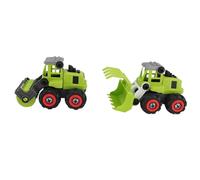 Alomejor Building Blocks Farmer Truck, DIY Disassembly and Assembly 2 in 1 Multifunction Toy Set with Educational Agricultural Life Simulation, for Kids and Family Parent Child Cooperation