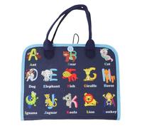 Alomejor Busy Board Book, Montessori Toys,Educational Learning Sensory Toy for Toddlers, Life Skills Development