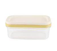 Alomejor Butter Box Cheese Container for Convenient Butter Storage, Fine Workmanship Cutting Net, Ideal for Cheese Storage, Transparent and Safe Material