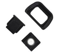 Alomejor Camera Eyecup EP-10 Set with Cold Shoe Cover for A6000 A6100 A6300 A5000 Cameras, Lightweight, Durable Plastic and Rubber Material, Protects Viewfinder and Extends Life