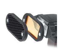 Alomejor Camera Flashlight Softbox Grids Set, Durable Beehive Filter Accessories for Set-top Flash Light, Compact & Lightweight, Ideal for Photography 6 Units
