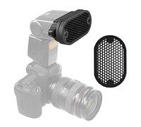 Alomejor Camera Flashlight Softbox Grids Set, Durable Beehive Filter Accessories for Set-top Flash Light, Compact & Lightweight, Ideal for Photography 6 Units