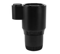 Alomejor Car Cup Cooler Warmer Efficient Quick Cooling and Heating for Any Driver Aluminum Alloy ABS 12V
