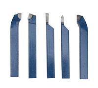 Alomejor Carbide Turning Tool Set, 5pcs Durable Tools (12 * 12mm)
