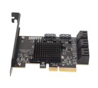 Alomejor Card 8 Port High Speed Controller Expansion Card for PC with 8 Interfaces for and