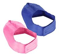 Alomejor Cat Breathable Nylon Muzzle Cover for Washing Grooming, Relieves Pet Anxiety, 2 Pack for Cat Bathing, Surgery (L)