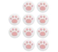 Alomejor Cat Rocker Cap, Durable Silicone Design (White background pink | Soft material, Lightweight build, Skid-resistant grip, Compatible with