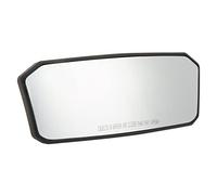 Alomejor Center Rearview Mirror ABS Universal Car Rear View Mirror Spherical Glass Wide View Adjustable Angle Quick Install for UTV ATV for Maverick X3 2017 to 2019