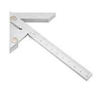 Alomejor Centering Gauge, 100x70mm, Chrome Plated Design