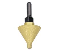Alomejor Chamfer Drill Bit, 50 Grit Performance