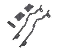 Alomejor Chassis Kit, Upgrade Parts for Axial SCX24 Gladiator Power Wagon RC Cars with Lightweight Sturdy Frame and Shock Mounting Points