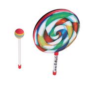 Alomejor Children Hand Drum, Percussion Instrument for Kids Music Education, with Durable PVC Material, for Chorus Single Playing and Music Class (8 Inch)