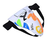 Alomejor Children Jockstrap Groin Guard Youth Boys Abdo Groin Cup Protector for Boxing Abdominal Protective Gear(white)
