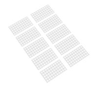 Alomejor Clear Silicone Table Bumpers, 500 Pieces 10x1mm