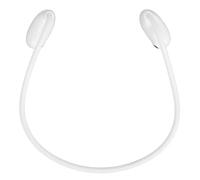 Alomejor Clear Sound Quality Open Ear V5.3 EDR Headset Secure Fit for Running Driving, Lightweight Sports Headphones for Smartphones Tablets (White)