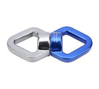 Alomejor Climbing Rotational Device, 360° Swing Accessory (Blue Grey) | Aluminum-Magnesium alloy, Triangular design, High-speed rotation, Suitable for aerial dance
