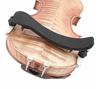 Alomejor Comfortable Black Plastic Violin Cushion with Adjustable Design, Offers Excellent Support, for the Start of the Violin, 4/4 Size (#2)