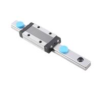 Alomejor Compact 100mm Linear Guide Rail, 9mm Block Size