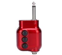 Alomejor Compact Mini Exercise Amplifier for Acoustic Guitar Ukulele, High and Low EQ Setting, 6.35 Mm Plug, CR2032 Button Battery
