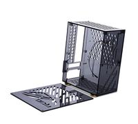 Alomejor Compact Mini-ITX Case with Feature (Black)