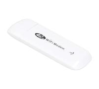 Alomejor Compact WiFi Modem Dongle 4G LTE Car Mobile Router with SIM Slot for On-the-Go Networking