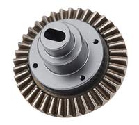 Alomejor Connect Box 38T Main Gear, High Strength Precision Metal RC Car Part, with Easy Installation, for HSP 94180 1/10 RC Car Model (Ti Color)