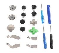 Alomejor Controller Paddles Thumbstick Accessories Durable Metal Replacement Parts for One Perfect for Gamers