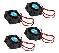 Alomejor Cooling Fan 4020 24V High Performance Quiet Design for 3D Printers and PC Cooling 4 Pcs