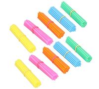 Alomejor Counting Stick Set for Kids, Colorful Arithmetic Training Tool for Addition and Subtraction, 100 Pcs Plastic Learning Aids for Elementary Students