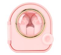 Alomejor Cute Bluetooth Earbuds Lightweight Cat Claw Wireless Earphones with Built-in Microphone for Girls On-the-Go