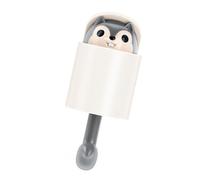 Alomejor Cute Squirrel Shaped Multi Functional Heavy Duty Squirrel Wall Hook for Hanging Clothes and Keys - for Space Saving (Gray)